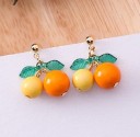 Boucles d'oreilles pour femmes avec des cerises 11