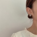 Boucles d'oreilles pour femmes avec fleurs J156 3