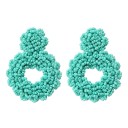 Boucles d'oreilles pour femmes avec perles A3155 11