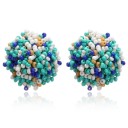 Boucles d'oreilles pour femmes avec perles A3155 15