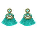 Boucles d'oreilles pour femmes avec perles A3155 10