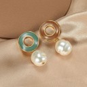 Boucles d'oreilles pour femmes avec perles G857 12