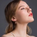 Boucles d'oreilles pour femmes avec pierre 3