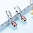 Boucles d'oreilles pour femmes avec pierre 5