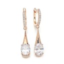 Boucles d'oreilles pour femmes avec pierres 14