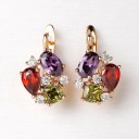 Boucles d'oreilles pour femmes avec pierres 18
