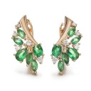 Boucles d'oreilles pour femmes avec pierres 2