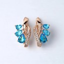 Boucles d'oreilles pour femmes avec pierres 4