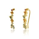Boucles d'oreilles pour femmes avec pierres A1704 2