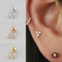 Boucles d'oreilles pour femmes avec pierres A1725 2