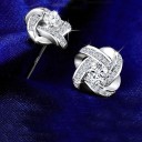 Boucles d'oreilles pour femmes avec pierres A1728 4