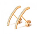 Boucles d'oreilles pour femmes avec pierres A2537 3