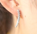 Boucles d'oreilles pour femmes avec pierres 5