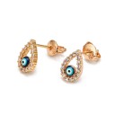 Boucles d'oreilles pour femmes avec zircon 11