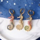 Boucles d'oreilles pour femmes avec zircon 3