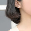 Boucles d'oreilles pour femmes en forme de chat et de poisson 3