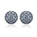 Boucles d'oreilles pour femmes en forme de flocons 1