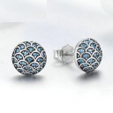 Boucles d'oreilles pour femmes en forme de flocons 3