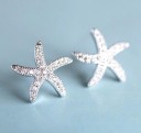 Boucles d'oreilles pour femmes étoile de mer 4