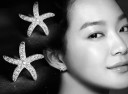 Boucles d'oreilles pour femmes étoile de mer 5