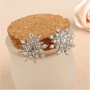 Boucles d'oreilles pour femmes flocons 3