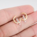 Boucles d'oreilles pour femmes G1346 24