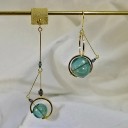 Boucles d'oreilles pour femmes G220 6