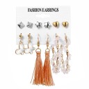 Boucles d'oreilles pour femmes G233 11
