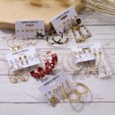 Boucles d'oreilles pour femmes G233 2