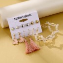 Boucles d'oreilles pour femmes G233 5
