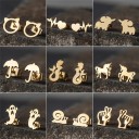 Boucles d'oreilles pour femmes G266 1