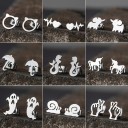 Boucles d'oreilles pour femmes G266 2