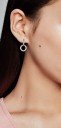 Boucles d'oreilles pour femmes G368 12