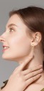 Boucles d'oreilles pour femmes G372 1