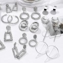 Boucles d'oreilles pour femmes G393 1