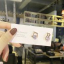 Boucles d'oreilles pour femmes G504 4