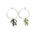 Boucles d'oreilles pour femmes G644 3