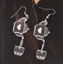 Boucles d'oreilles pour femmes G698 12