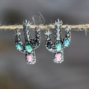 Boucles d'oreilles pour femmes G839 16