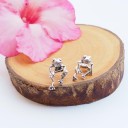 Boucles d'oreilles pour femmes grenouilles 6