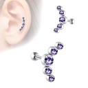 Boucles d'oreilles pour femmes H718 6