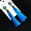 Boucles d'oreilles pour femmes ornées de franges J3196 16