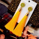 Boucles d'oreilles pour femmes ornées de franges J3196 20