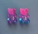 Boucles d'oreilles pour femmes ours 6