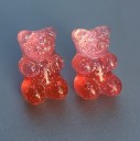 Boucles d'oreilles pour femmes ours 8