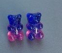 Boucles d'oreilles pour femmes ours 9