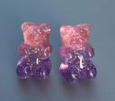 Boucles d'oreilles pour femmes ours 12