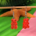 Boucles d'oreilles pour femmes ours 4