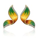 Boucles d'oreilles pour femmes papillons 8