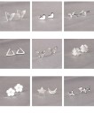 Boucles d'oreilles pour femmes R93 5